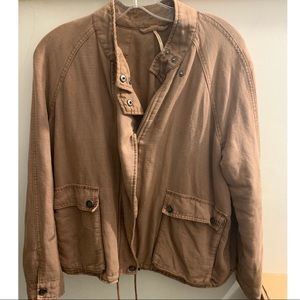 Free People | Dusky Rose | Bomber jacket